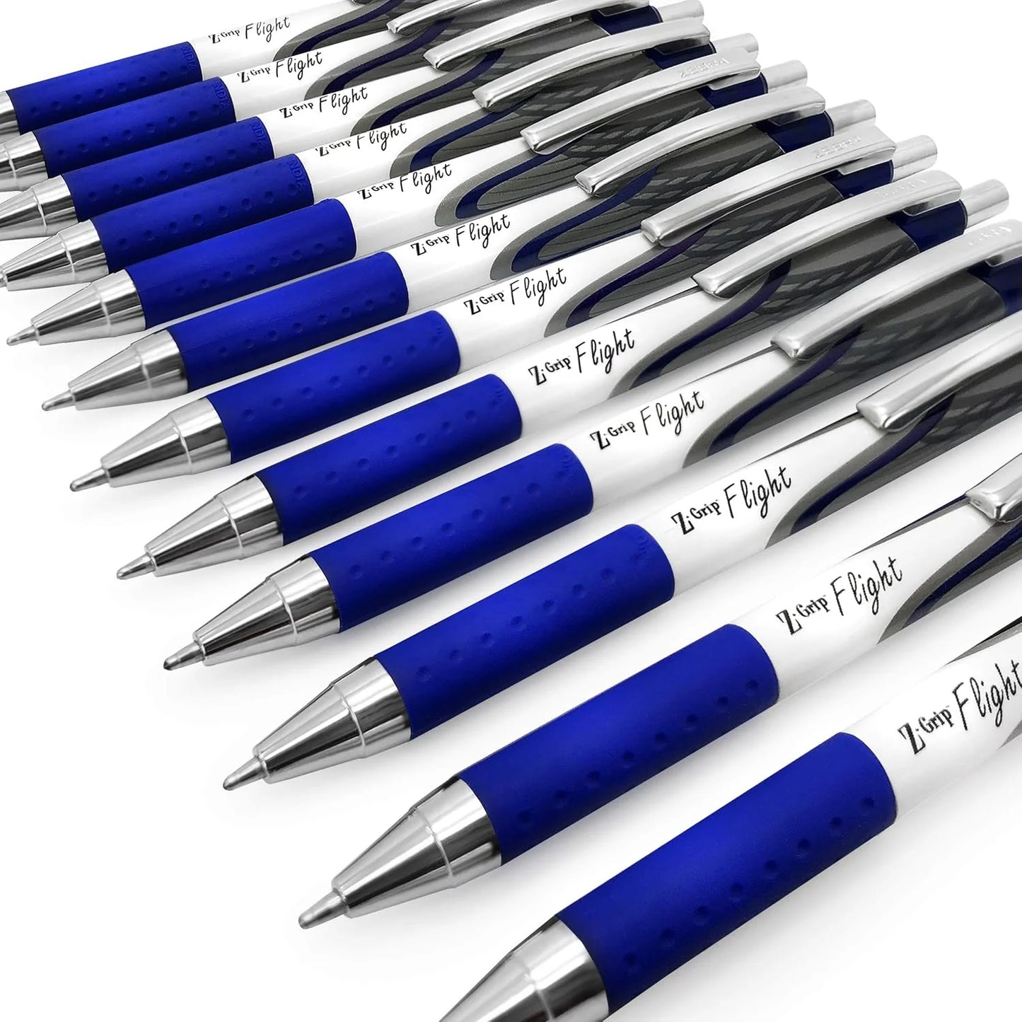 Zebra Grip Flight Ball Pen 1.2 mm - Blue
