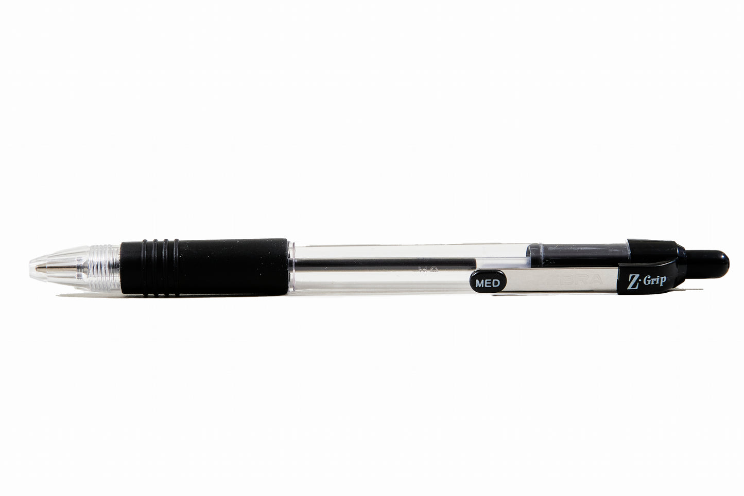 Zebra Z-Grip Smooth Black Ball Retractable Pen 1mm