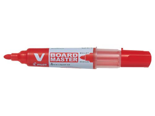 Pilot Begreen V-Board Master Whiteboard Marker Bullet Tip 2.3mm Line Red