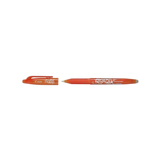 FriXion Ball Gel Ink Rollerball Erasable Pen Medium Tip In Orange Ink