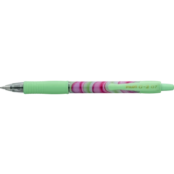 Pilot G2 Flow Gel Ink Rollerball Black Ink Med Tip 07 Green