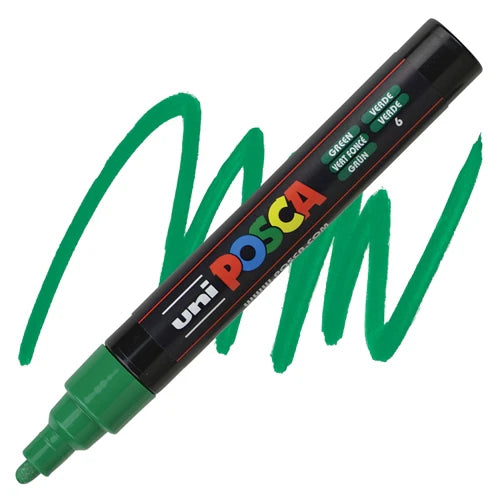 Uni Posca - Acrylic Paint Marker Green