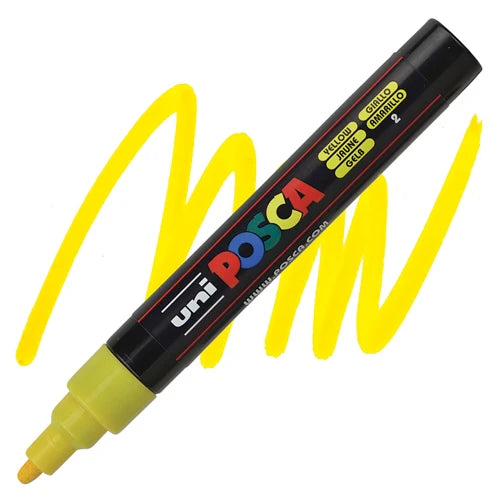 Uni Posca - Acrylic Paint Marker Yellow