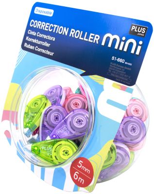 PLUS - Correction Tape Bright Colours