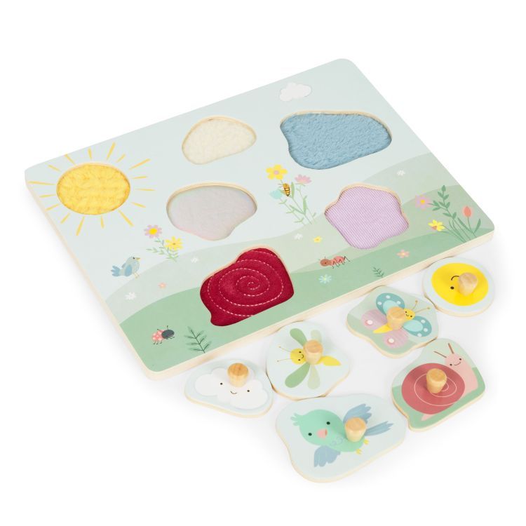 Wooden sensory board