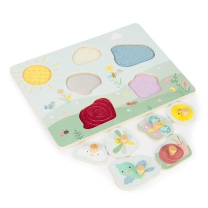 Wooden sensory board