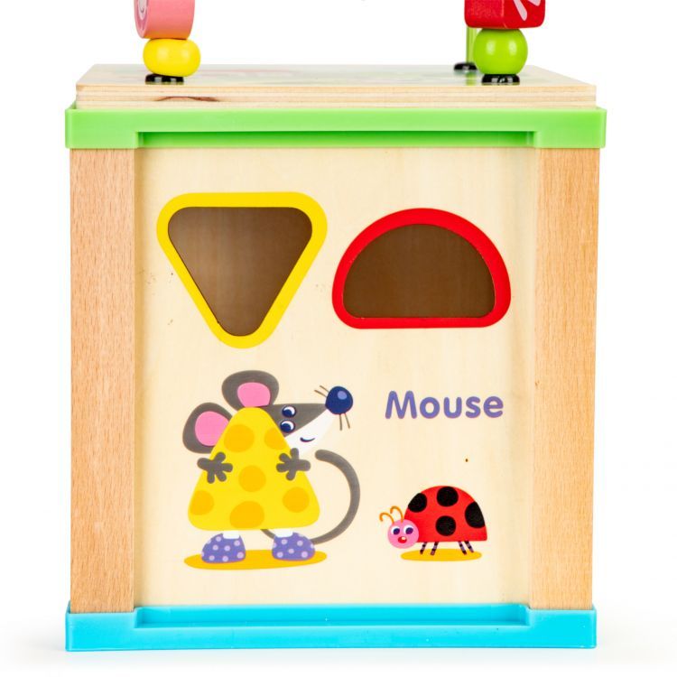 Wooden educational cube EcoToys