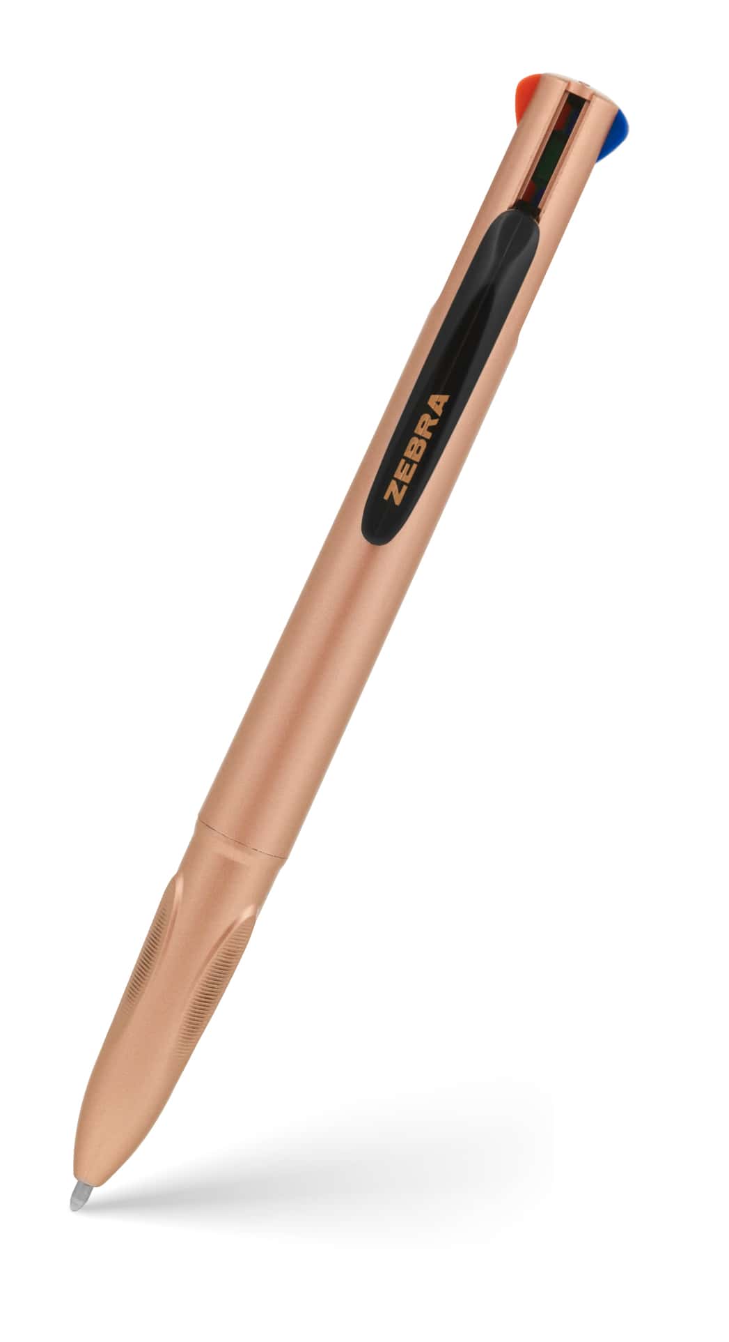 ZEBRA Z-GRIP ELEGANCE 4 COLOURS ROSE GOLD BALLPOINT 1mm