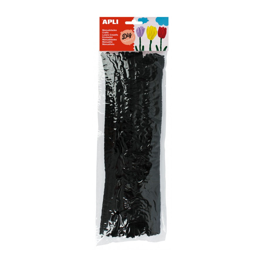 Pipe cleaners black (Choose amount or pack of 50)