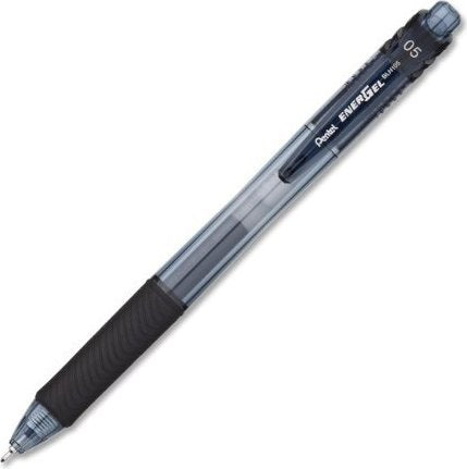 Pentel Energel Retractable Gel Pen 0.5mm Black