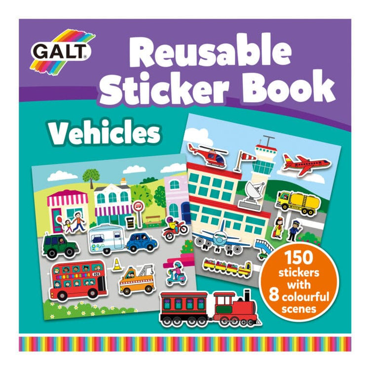 Vehicles Sticker Book