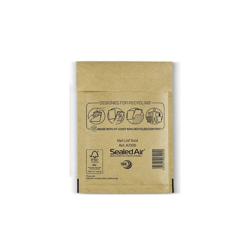 Padded Envelope Brown 11cm x 16cm