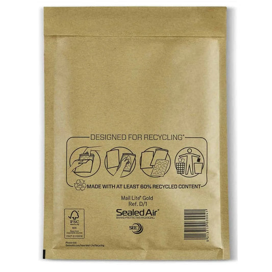 PADDED ENVELOPE ref D/1  18cm x 26cm