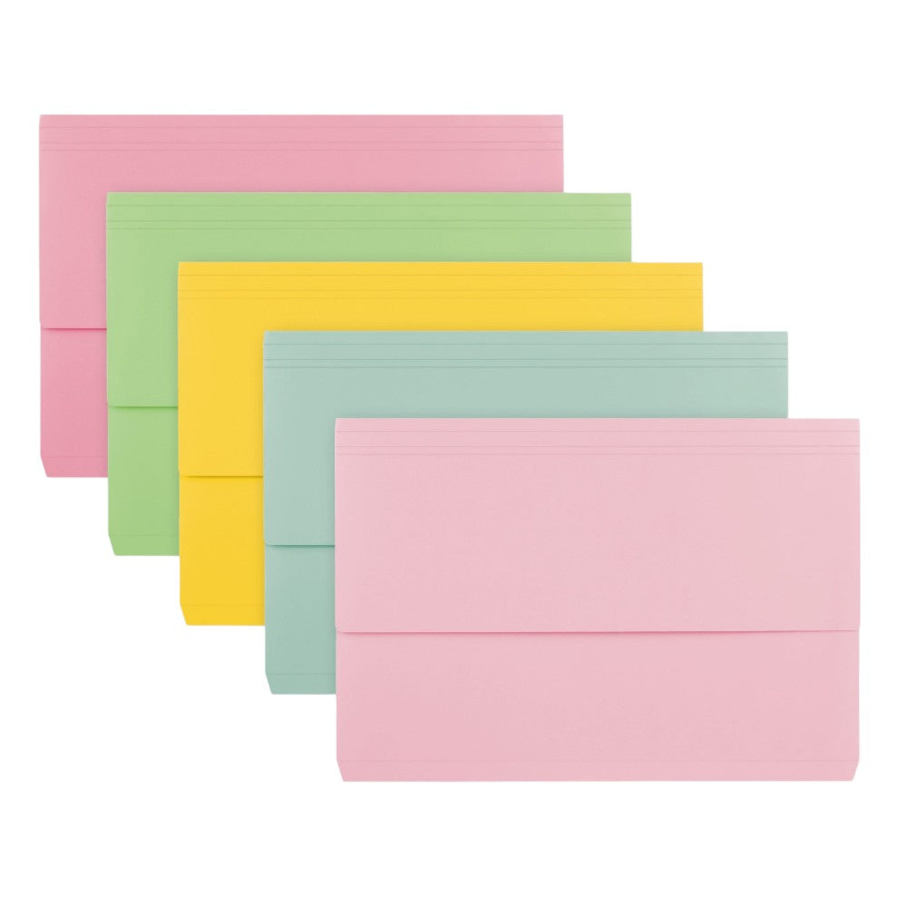 TIGER- Document wallet pastel colours