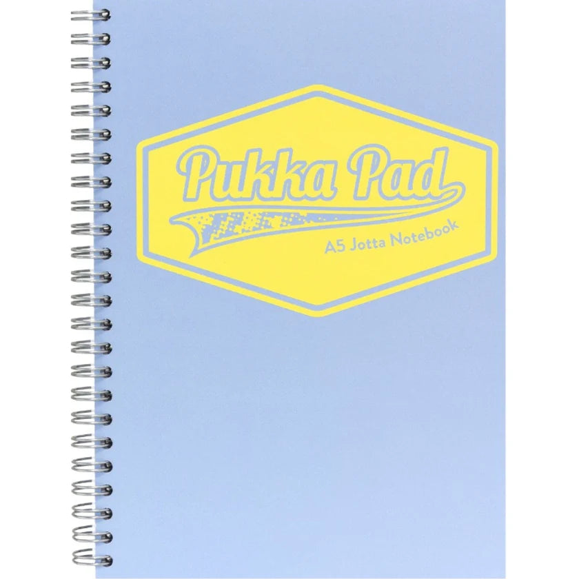 Pukka Pad Notebooks - A5 Pastel Blue Wirebound Notepad