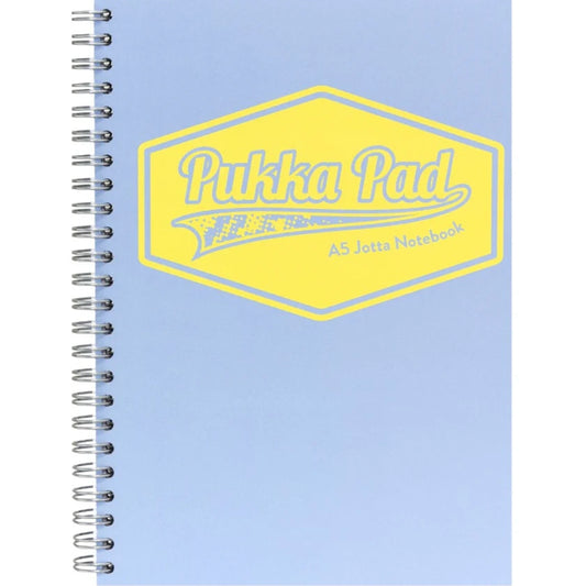 Pukka Pad Notebooks - A5 Pastel Blue Wirebound Notepad