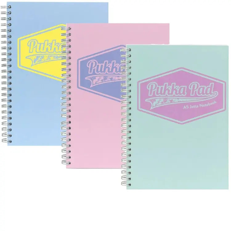 Pukka Pad Notebooks - A5 Pastel Wirebound Notepad