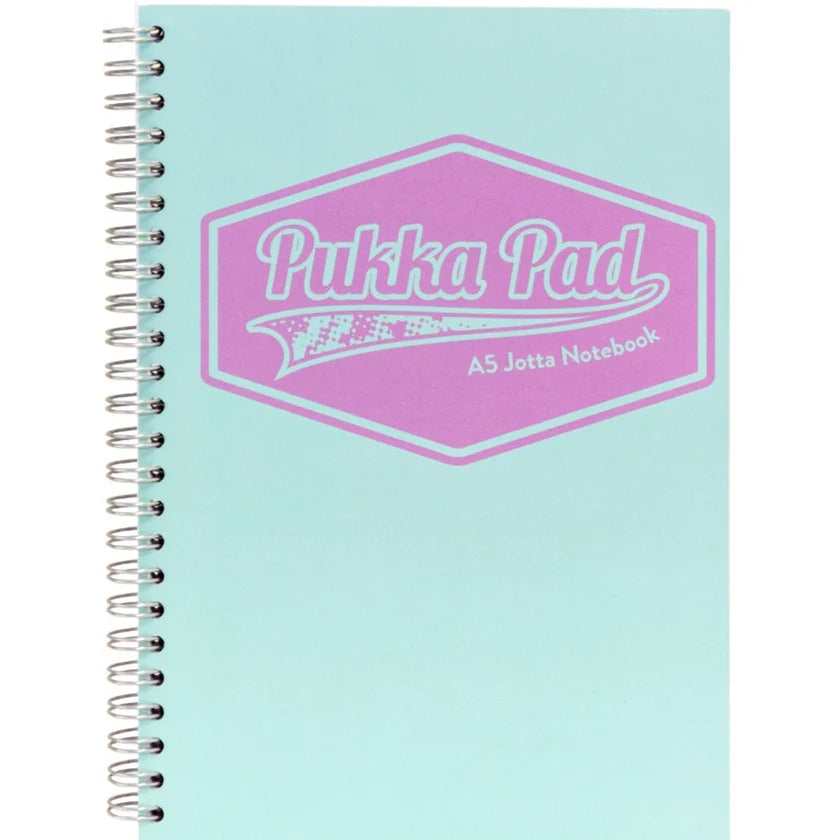 Pukka Pad Notebooks - A5 Pastel Green Wirebound Notepad