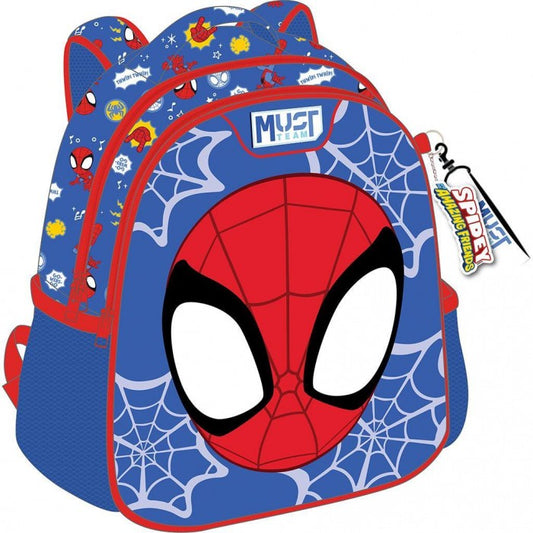 MUST TEAM Spidey Backpack 2 Compartments