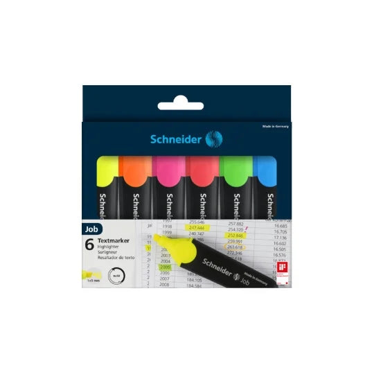 Schneider Set of 6 Highlighters