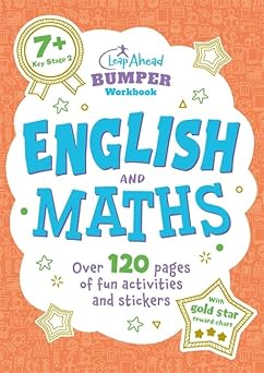 Leap Ahead Bumper Workbook: 7+ English & Maths Paperback