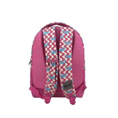 MUST TEAM Backpack 3 Compartments Stitch Pink