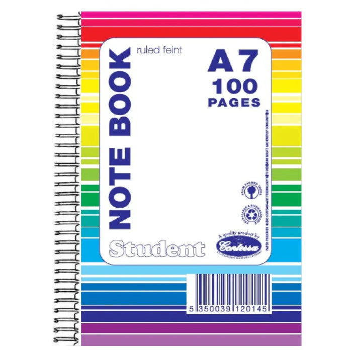 A7 Side Spiral Notebook - Ruled