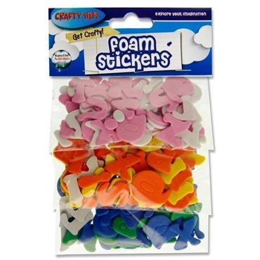 3D Foam Stickers Crafty Bitz - Letters