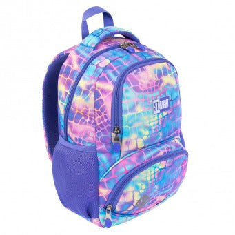 Pastel Snake 1 main compartment Backpack BP71 38x26.5x16 cm