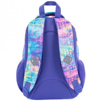 Pastel Snake 1 main compartment Backpack BP71 38x26.5x16 cm