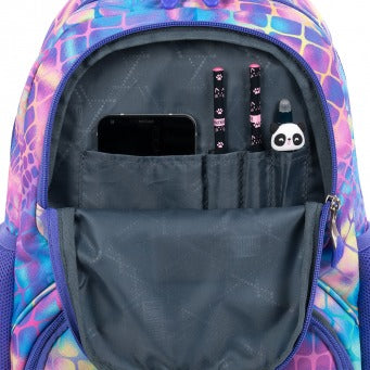 Pastel Snake 1 main compartment Backpack BP71 38x26.5x16 cm