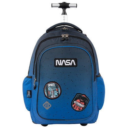 Space Moon 4 compartment Trolley Backpack  44x33x25cm