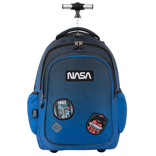 Space Moon 4 compartment Trolley Backpack  44x33x25cm