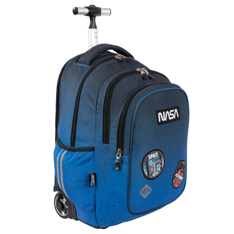 Space Moon 4 compartment Trolley Backpack  44x33x25cm