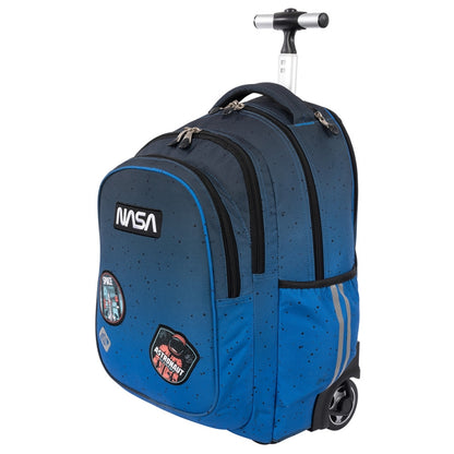 Space Moon 4 compartment Trolley Backpack  44x33x25cm