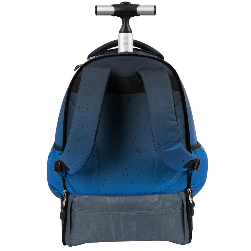 Space Moon 4 compartment Trolley Backpack  44x33x25cm