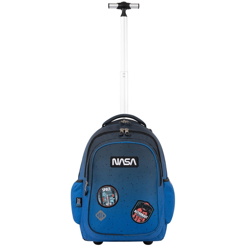 Space Moon 4 compartment Trolley Backpack  44x33x25cm
