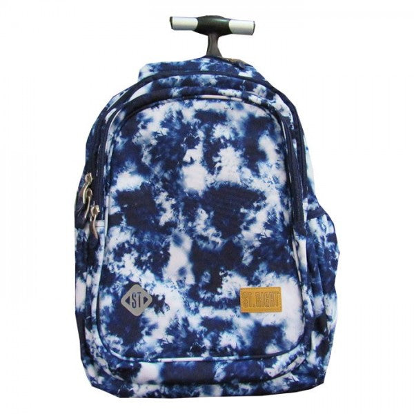 Stormy Sky 3 compartment Trolley Backpack  44x33x25cm