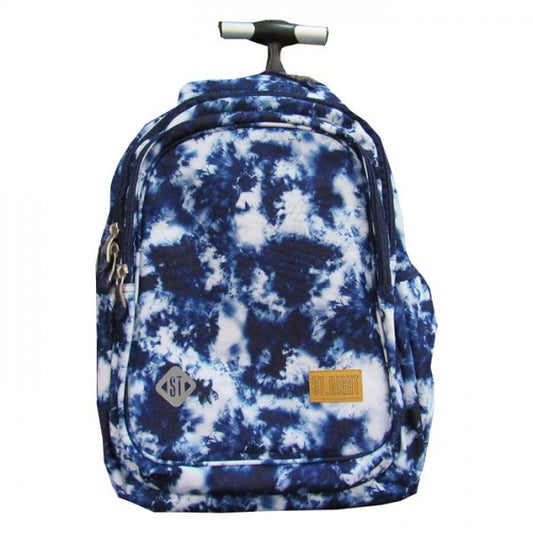 Stormy Sky 3 compartment Trolley Backpack  44x33x25cm