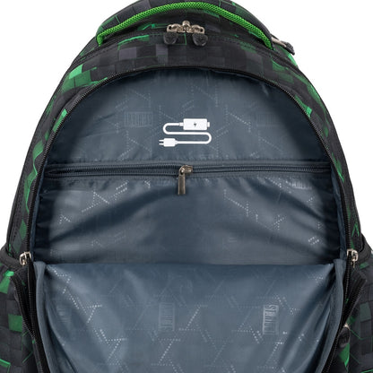 Dark Game 4 compartment Trolley Backpack  44x33x25cm