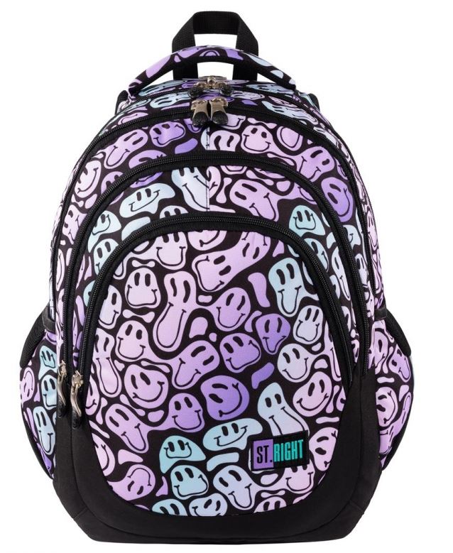 Crazy Faces 4 compartment Backpack BP01 42x32x20 cm