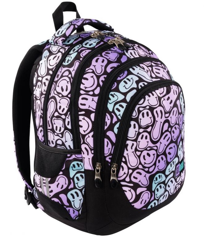 Crazy Faces 4 compartment Backpack BP01 42x32x20 cm