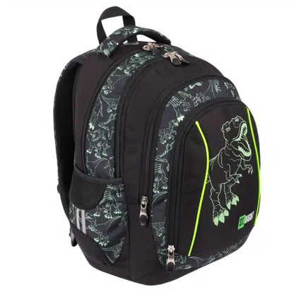 COMING SOON - Reflective T-Rex 4-compartment backpack BP04 43x32x21cm