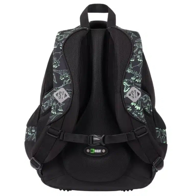 COMING SOON - Reflective T-Rex 4-compartment backpack BP04 43x32x21cm