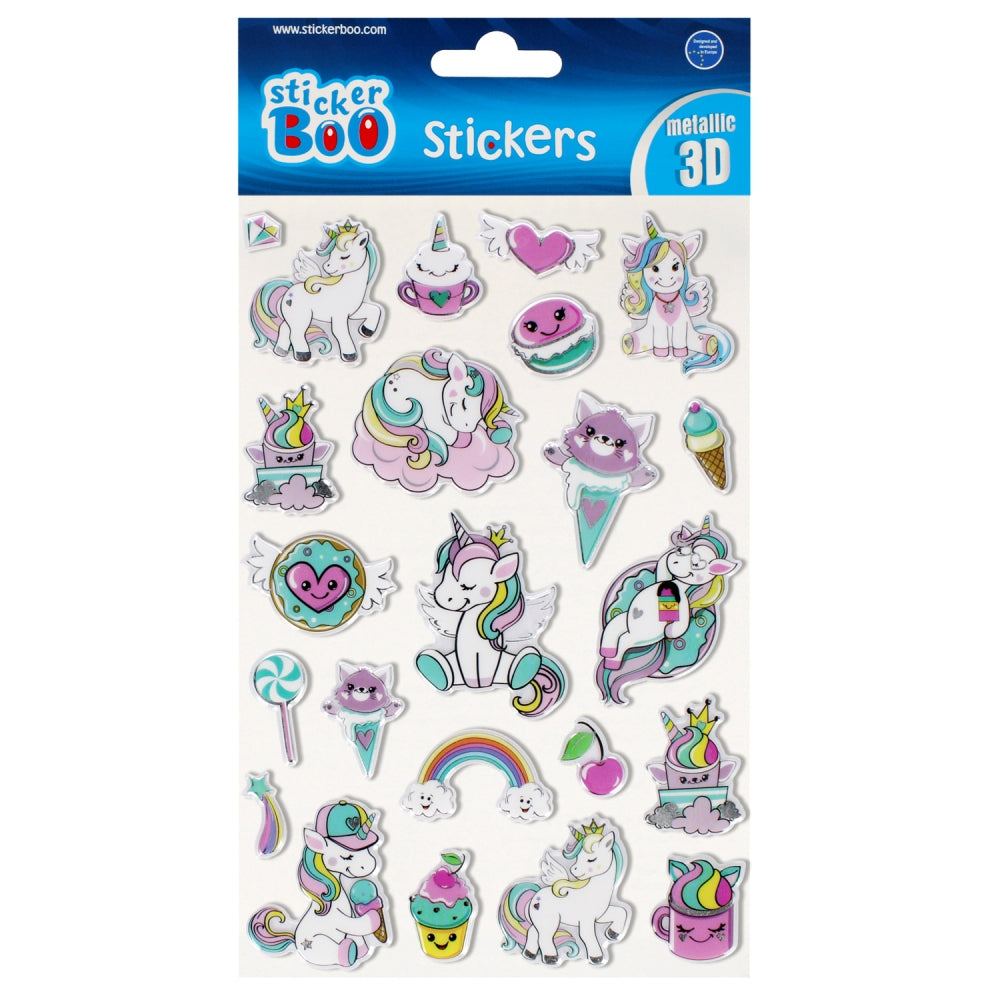 Sticker Boo Unicorn Stickers