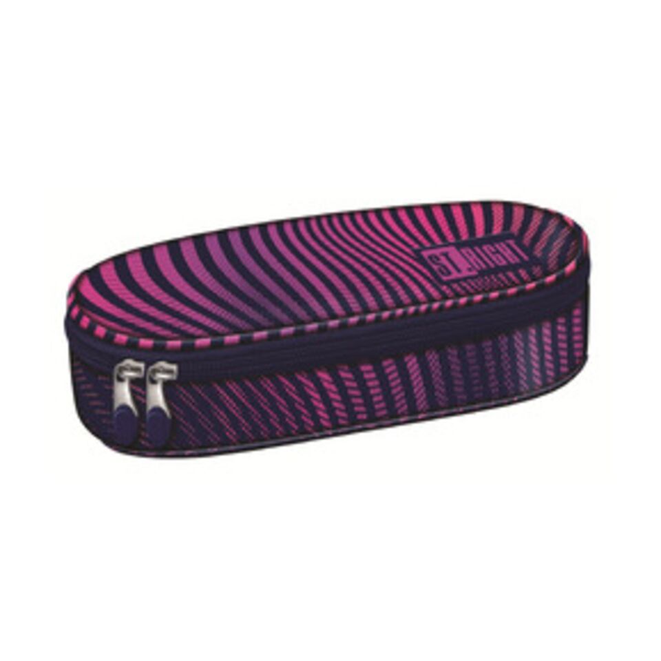 COMING SOON Violet Gradient Wave 2 compartment pencil case