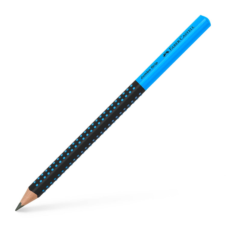 Faber Castell Jumbo Grip Pencil HB Black/Blue