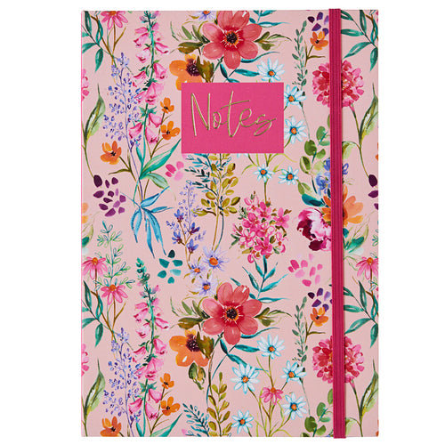 DESIGN BY VIOLET 64 PAGE LINED A5 HARDBACK NOTEBOOK - AURORA