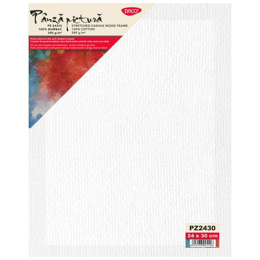 Panza Pictura Stretched Canvas Wood Frame 24cm x 30cm