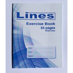 Copybook - Lines Collection 64 pages wide lines
